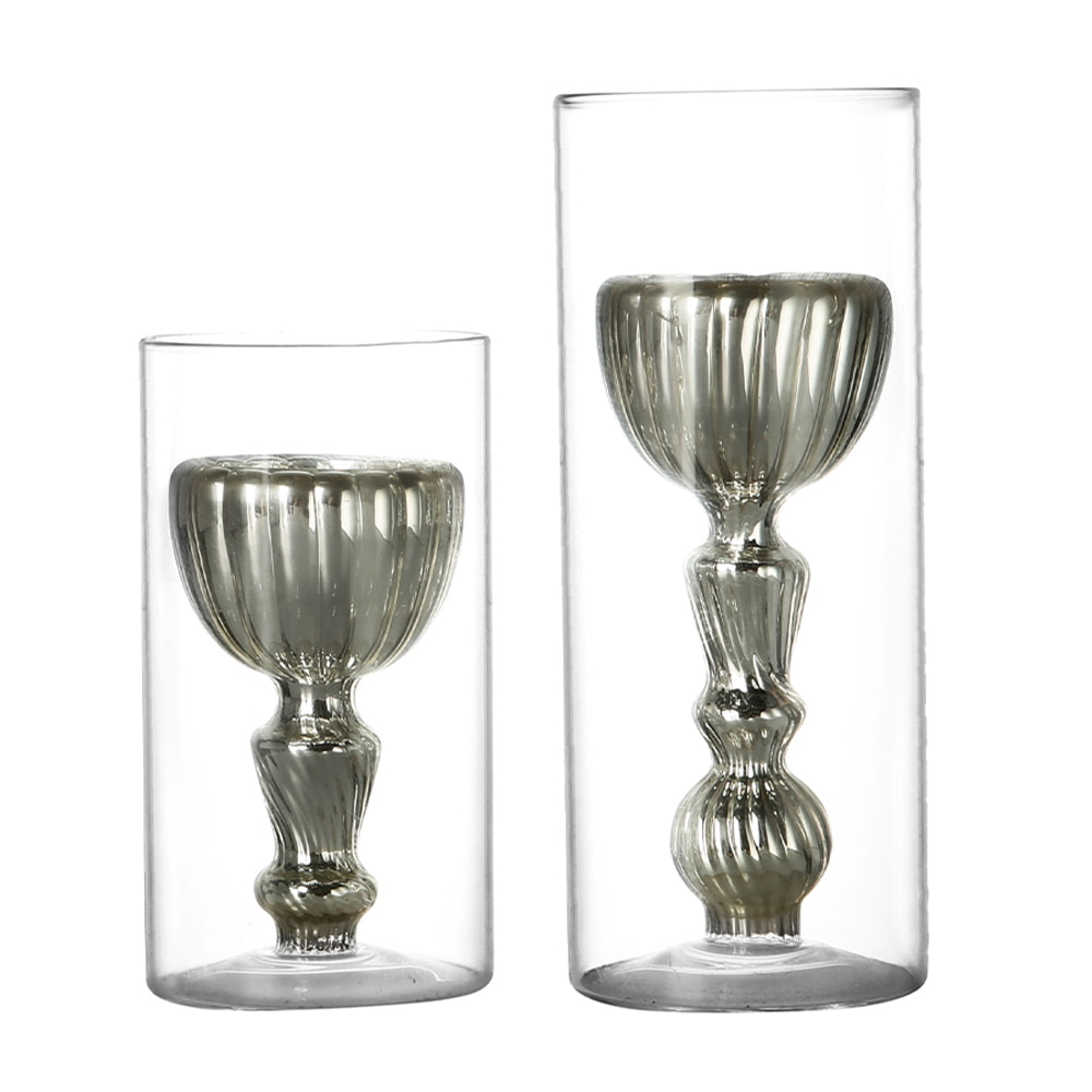 Glass Candlestick