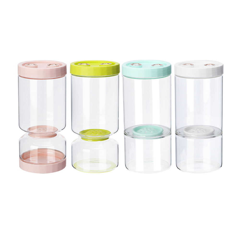 Detachable Hourglass-Shaped Pickle Jar