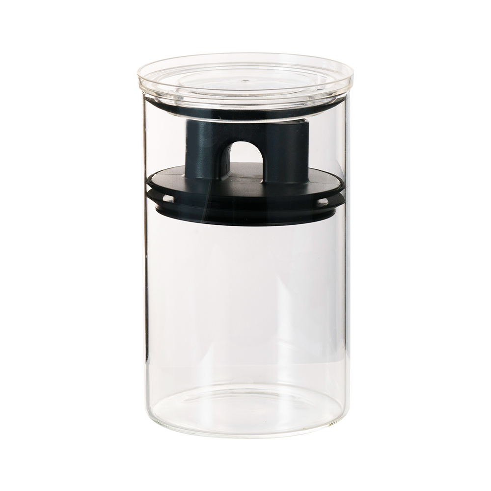 Glass Vacuum Storage Jar