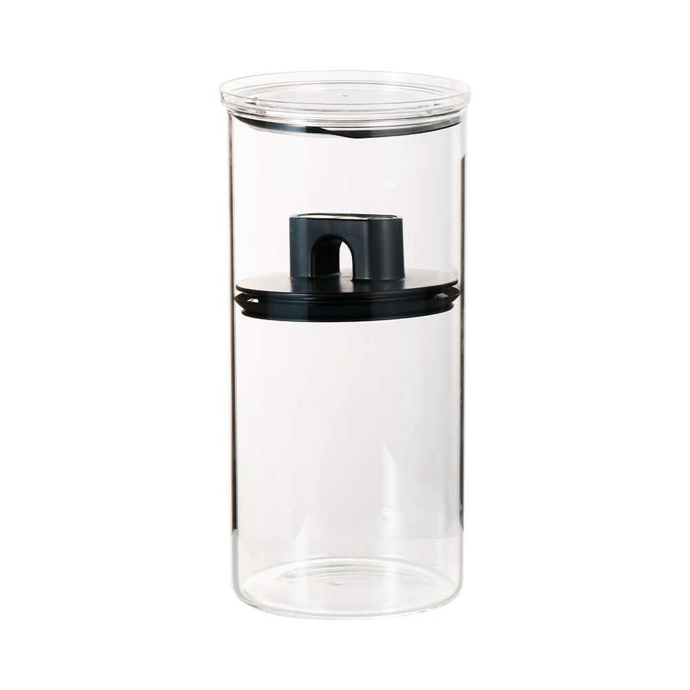 Glass Vacuum Storage Jar