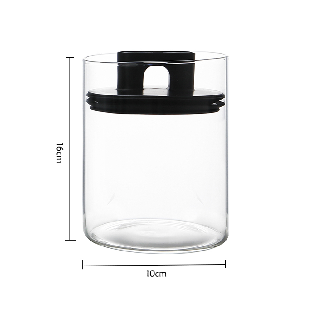 Glass Vacuum Storage Jar