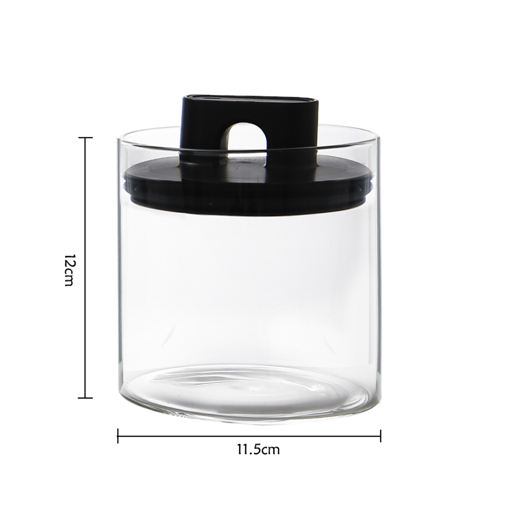 Glass Vacuum Storage Jar