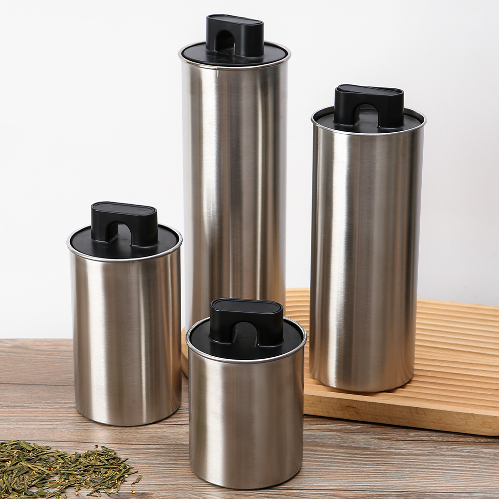 304 Stainless Steel Vacuum Storage Jar