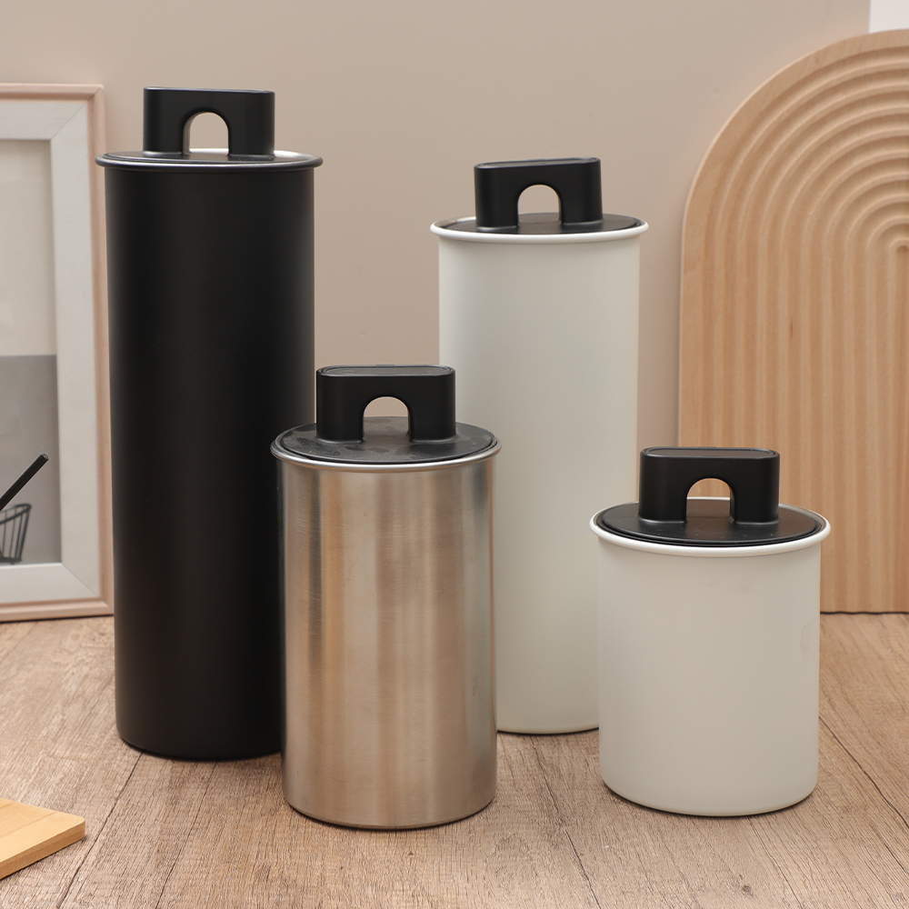 304 Stainless Steel Vacuum Storage Jar
