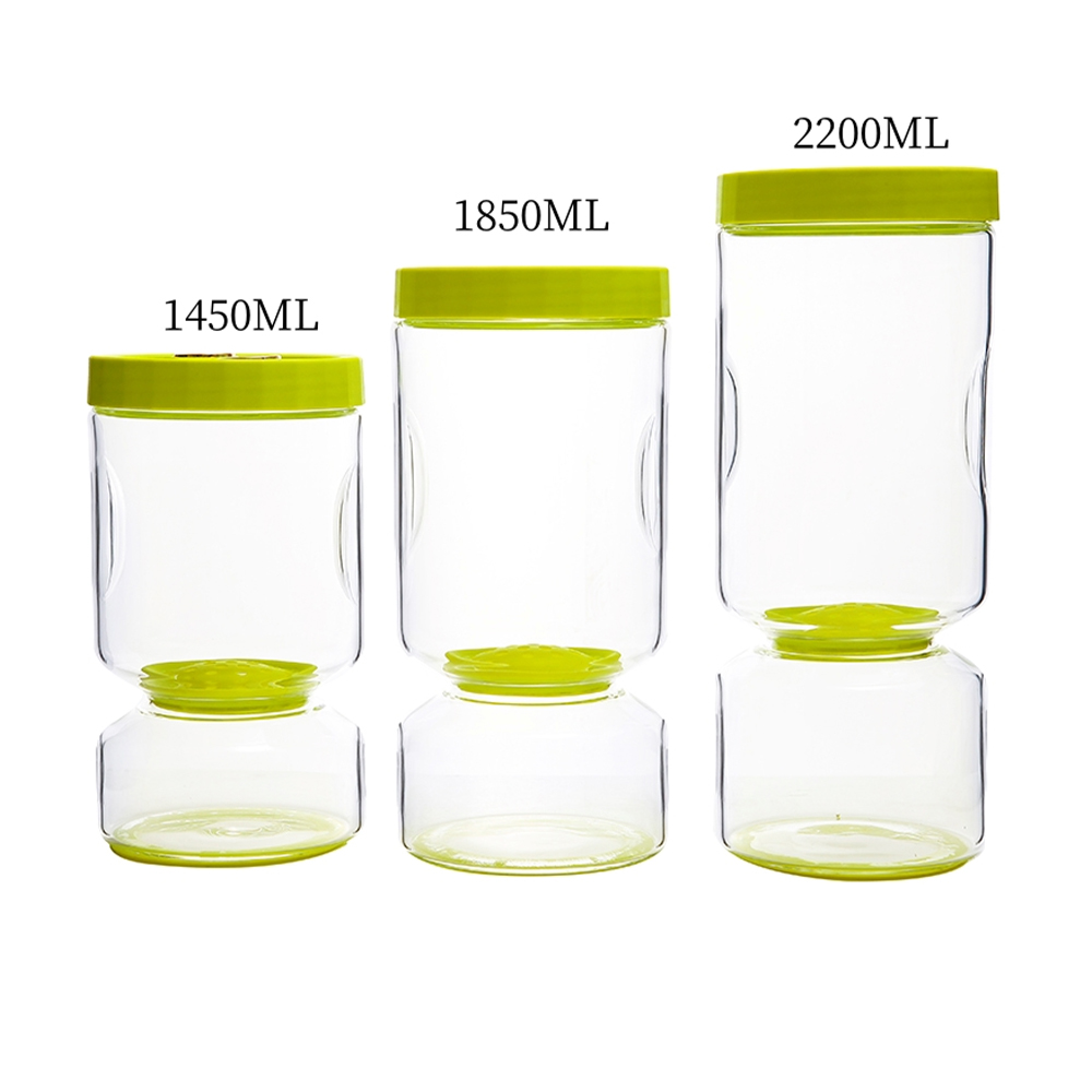 Pickle Jar With Groove Handles