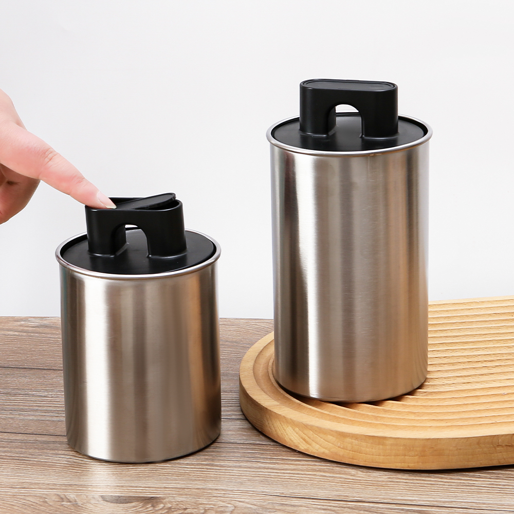304 Stainless Steel Vacuum Storage Jar