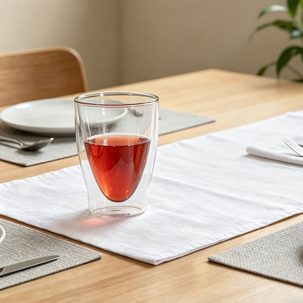 Borosilicate Double Wall Glass Tumbler